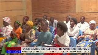 DIMANCHE 03112024 RIENTATION SPIRITUELLE Par le Fr JEAN MBALA [upl. by Sal]