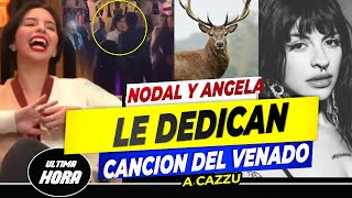 😱😈Christian Nodal y Ángela Aguilar SE RÍEN de Cazzu y le dedican la canción quotquotEL VENAOquotquot🚨 [upl. by Dumanian241]