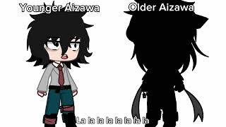 La la la la la la la la  MHA  BNHA  aizawa Younger Aizawa [upl. by Anauqahs]