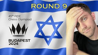 Israel vs Moldova Round 9 Chess Olympiad 2024 BAD DAY [upl. by Ahsyt735]