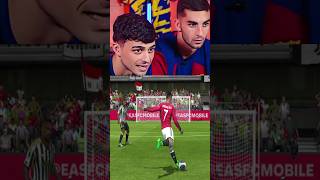 Pedri amp Ferran playing Fifa Mobile 24🚀🚀fc24 fcmobile24 cr7 suiii shorts easportsfc manutd [upl. by Terhune]