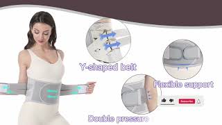 Back Support Brace with Removable Dorso  Milwaukee Brace  gadget [upl. by Acinorav]