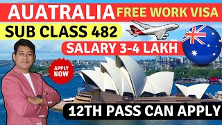 Australia FREE WORK VISA 2024  SubClass 482 WAREHOUSE and Supermarket Job Visa  FREE WORK VISA [upl. by Nileak604]