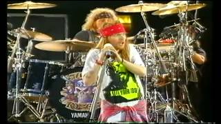 Guns n Roses  Knocking On Heavens Door Live  HD Freddie Mercury tribute 1992 [upl. by Baalman]