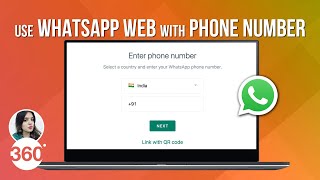 Log in to WhatsApp Web With Your Phone Number How to Do It [upl. by Ramal632]