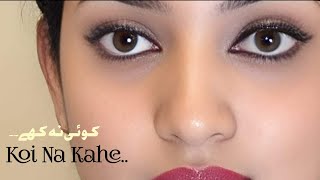 Koi Na Kahe  Ahmad Faraz  ghazal  Mefeeroz [upl. by Tnelc480]