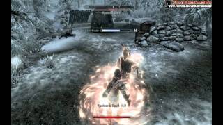 Skyrim  Konahriks mask  Power Demonstration [upl. by Aikit224]