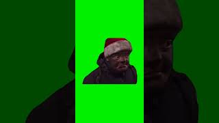 Guy in Santa Hat Meme Green Screen [upl. by Lind]