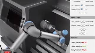 Learn to do machine tending with Universal Robots [upl. by Tabby105]