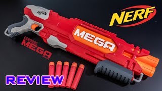 REVIEW Nerf Mega DoubleBreach Unboxing Review amp Firing Test [upl. by Cally]