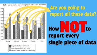 how NOT to report every single piece of data in an ielts task 1 bar graph [upl. by Pernas645]