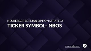 ETF of the Week Neuberger Berman Option Strategy ETF NBOS [upl. by Boffa384]