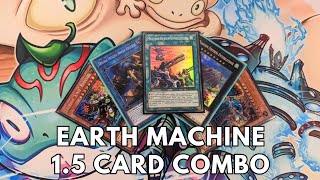 Earth Machine Combo Tutorial  January 2024 TCG Yugioh [upl. by Anavrin]