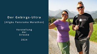 APM 2024  die Strecke des Gebirgsultra [upl. by Druci]