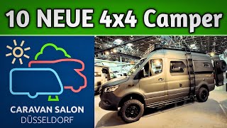 10 NEUE kompakte 4x4 Camper Vans auf dem Caravan Salon 2024 [upl. by Semaj]