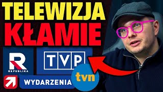 KTÓRA TELEWIZJA NAS OKŁAMUJE  REPUBLIKA TVN TVP CZY POLSAT [upl. by Kellen]