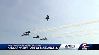 Kansas native part of the Blue Angels [upl. by Solhcin]