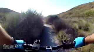 MTB bajada Barranco de Valdelachica [upl. by Dnalevets693]