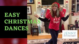 CHRISTMAS LINE DANCES for senior and beginners [upl. by Alracal]