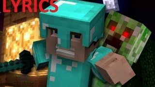 Minecraft  CaptainSparklez Usher  Revenge  Lyrics and Video HD [upl. by Enalahs]