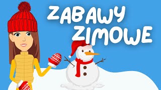 EduKredka – BEZPIECZNE ZABAWY  FERIE ZIMOWE  Film edukacyjny [upl. by Kirchner966]