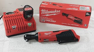 Unboxing from Ebay distributor Milwaukee M12 38 Cordless Ratchet 245720 [upl. by Daas]