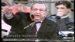 DiFilm  Escándalo en la Asamblea Constituyente Reforma de la Constitución 1994 [upl. by Eiwoh982]