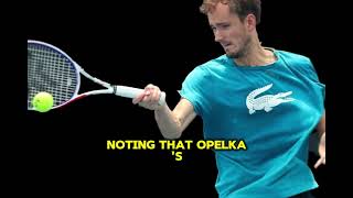 Daniil Medvedev picks 102kg tennis monster as the best server on tourA 6ft8 tennis star has been cau [upl. by Idonah863]