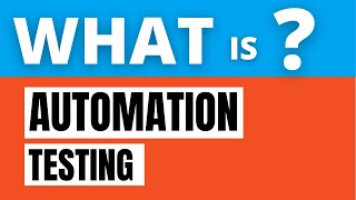 what is automation testing  definition  Types  Benefits  HINDI [upl. by Maryl]