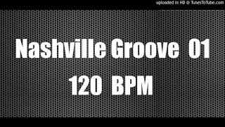 Nashville Groove 120 BPM  Drum Backing Track  Country 01 [upl. by Eyoj]