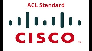 How to Configure ACL Standard Cisco Packet Tracer [upl. by Constantina]