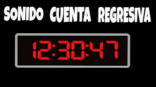 🕑Sonido CUENTA REGRESIVA 1 Minuto [upl. by Nakada]