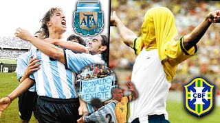 La mejor serie entre ARGENTINA y BRASIL que no está en ninguna plataforma  🇦🇷 vs 🇧🇷 1999 [upl. by Johns]