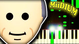 MII CHANNEL THEME  Piano Tutorial [upl. by Nic]