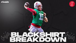 Breakdown of Nebraska football QB Dylan Raiolas spring game performance [upl. by Chalmers]