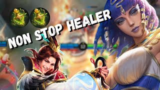 Meta Wong Gendeng Rafaela Combo Estes Auto Unlimited Heal  Rafaela Best Build 2023 [upl. by Marius]