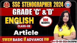 SSC Stenographer 2024  Pronoun Introduction Class  SSC English Classes 2024  Steno Grade C amp D [upl. by Augie25]