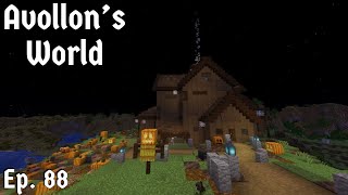 Minecraft  Avollons World Ep 88 The Haunted House [upl. by Morrissey350]