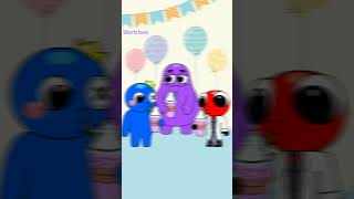 Grimace Shake meme  Rainbow Friends  Game Animation [upl. by Tiraj304]