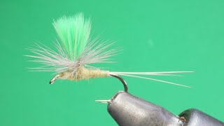 HIVIS SULFUR PARACHUTE  FLY TYING TUTORIAL [upl. by Bibi]