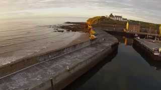 A Trip Round Burghead Harbour [upl. by Namwen731]