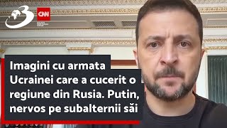 Imagini cu armata Ucrainei care a cucerit o regiune din Rusia Putin nervos pe subalternii săi [upl. by Doersten]