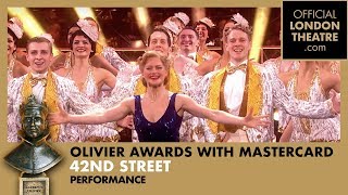 42nd Street amp Finale Ultimo  42nd Street performance at the Olivier Awards 2018 with Mastercard [upl. by Hilleary]