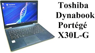 Toshiba Dynabook Portégé X30LG Review  The Lightest Business Notebook [upl. by Ran]