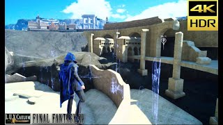 Hidden Leviathan Temple FOUND FFXV MAP BREAK PS5 4k ffxv finalfantasyxv finalfantasy [upl. by Jerol]