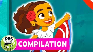 Almas Way Compilation  Dance and Sing to the Music with Alma  PBS KIDS [upl. by Nodgnal142]