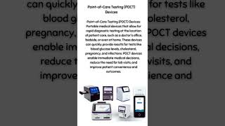 PointofCare Testing POCT Devices [upl. by Nwahsiek]