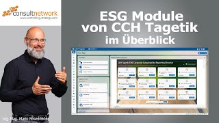 CCH Tagetik ESG Module im Überblick [upl. by Nylehtak582]