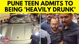 Pune Porsche Car News  Pune Teen Admits to Being Heavily Drunk  Pune Car Crash Case News  N18V [upl. by Melosa]