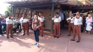 Alexis Chapa singing La Charreada at Disney World [upl. by Ellednek]